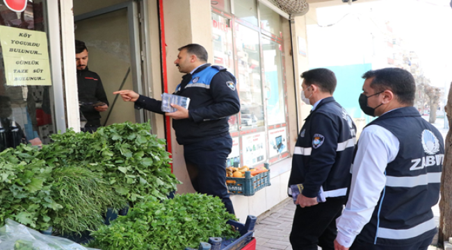 Haliliye’den Kaldırım İşgaline Broşürlü Önlem