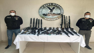 İşte Şanlıurfa'da Bir yılda ele geçirilen silahlar!