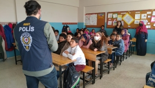 Okullarda siber suçlarla mücadele semineri verildi