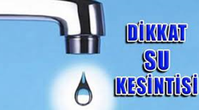 ŞUSKİ'den açıklama: Haliliye'de 16 mahallede sular kesilecek