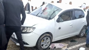 Urfa"da trafik kazası, 2 yaralı