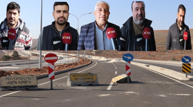 Urfa'nın bitmeyen yolu!