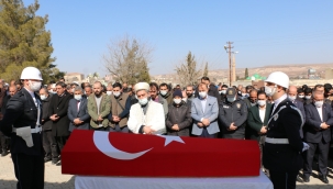 Urfalı polis son yolculuğuna uğurlandı