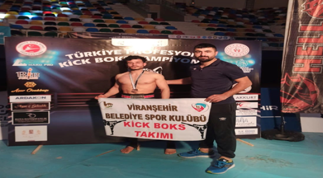 Viranşehir Belediyespor’lu Başar’dan gururlandıran başarı!