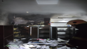 Viranşehir'de mesken yangını!