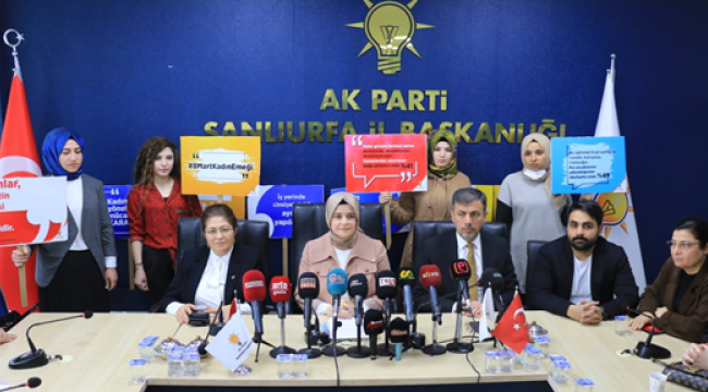 AK Parti'den 8 Mart kadınlar günü açıklaması