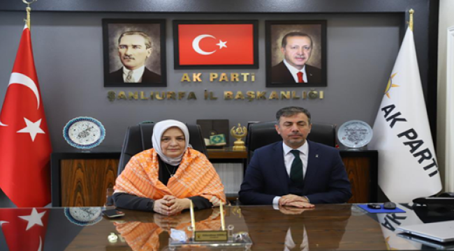 AK Parti Genel Merkez Kadın Kolları Başkanı Ayşe Keşir Urfa'da