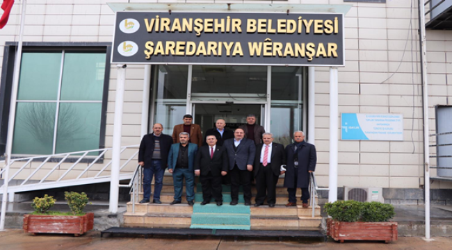 Akyürek’ten Viranşehir Belediyesine Ziyaret
