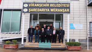 Akyürek'ten Viranşehir Belediyesine Ziyaret