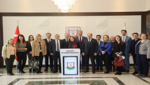 Avrupa Birliği Delegasyon Heyetinden Şanlıurfa Büyükşehir'e Ziyaret