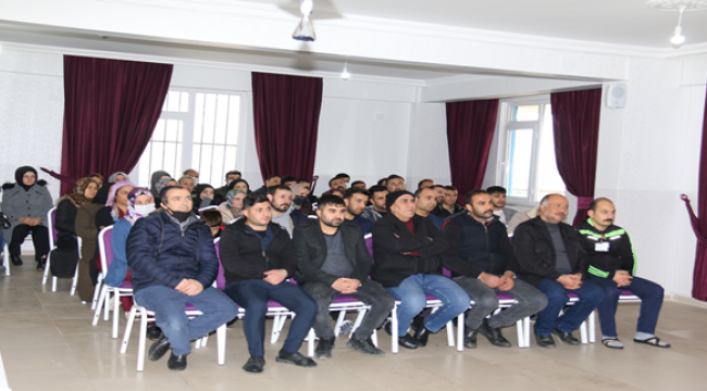 Bakımevi personellerine eğitim verildi