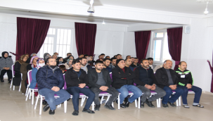 Bakımevi personellerine eğitim verildi