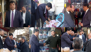 Başkan Aslan,  tam kadro sahada