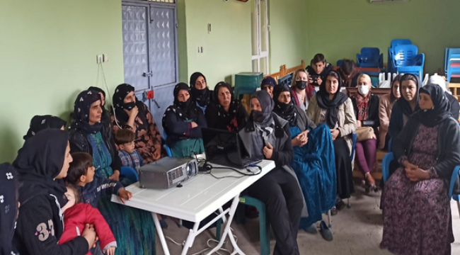 Kadın çiftçilere "Tıbbi ve Aromatik Bitki Yetiştiriciliği" eğitimi