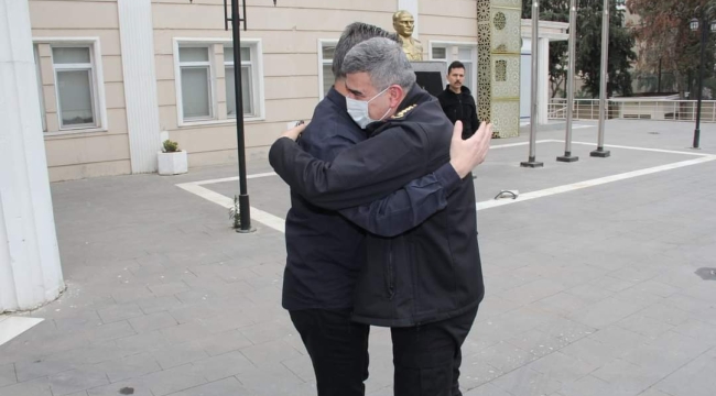 Komşu il Emniyetinden Urfa emniyetine taziye ziyareti