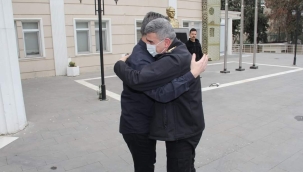 Komşu ill Emniyetinden Urfa emniyetine taziye ziyareti