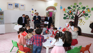 Kore Cumhuriyeti'nce Yaptırılan Sağlık Merkezi ve Okulun Açılışı Yapıldı