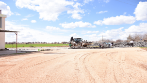 Ömerli Mahalle Camisi'nde Çevre Düzenleme Çalışması Yapıldı