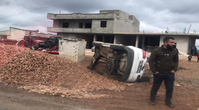 Şanlıurfa'da trafik kazası, 1 yaralı