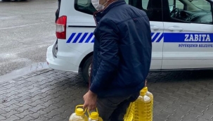 ŞANLIURFA'DA YAĞ STOKÇULARINA ZABITA BASKINI