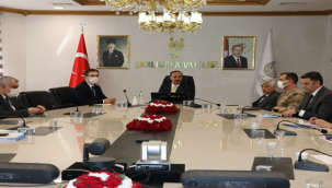 Şanlıurfa Kamu Kurumları Değerlendirme Toplantısı Yapıldı