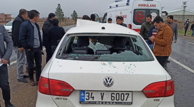 Urfa'da trafik kazası,  5 yaralı