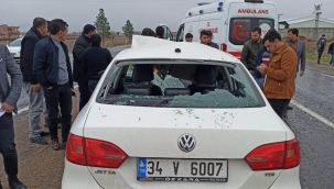 Urfa"da trafik kazası,  5 yaralı