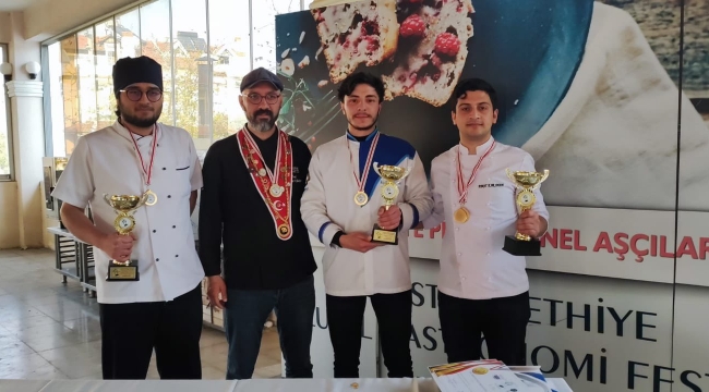 Urfalı Aşçı Gastronomi Festivali’nde altın madalya ile döndü