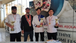Urfalı Aşçı Gastronomi Festivali'nde altın madalya ile döndü