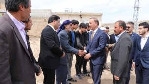 Vali Erin'den ölen gencin ailesine. taziye ziyareti 