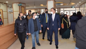 Vali Erin, Sağlık Çalışanlarıyla Buluştu