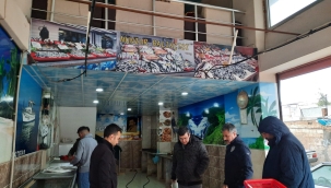 VİRANŞEHİR'DE BALIK TEZGAHLARINA DENETİM