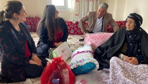 Viranşehir'de protokol eşlerinden anlamlı ziyaret 