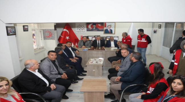 Başkan Beyazgül Ceylanpınar Ve Viranşehir'de Temaslarda Bulundu