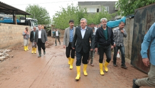 Başkan Beyazgül, Yaraları hep birlikte saracağız 