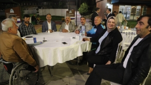 BAŞKAN KUŞ, ENGELLİ VE AİLELERİYLE İFTARDA BİR ARAYA GELDİ.