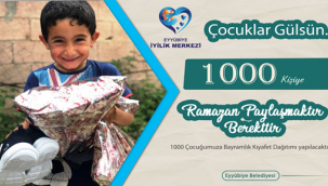 Eyyübıye Belediyesi Bayramda Bin Yetimin Yüzünü Güldürecek