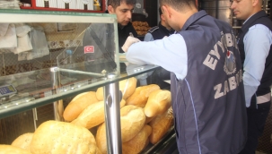 EYYÜBİYE'DE ZABITA DENETİMLERİ ARALIKSIZ SÜRÜYOR.