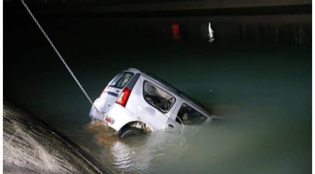 Haliliye'de araç kanala uçtu! 3 ölü, 2 kayıp