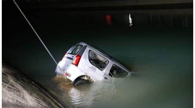 Haliliye'de araç kanala uçtu! 3 ölü, 2 kayıp 