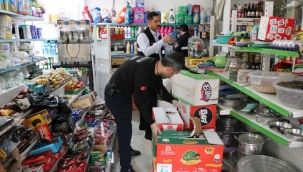 HALİLİYE'DE TARİHİ GEÇMİŞ BİN 250 ÜRÜN İMHA EDİLDİ