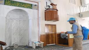 Haliliye'deki İbadethanelerde Bayram Temizliği 