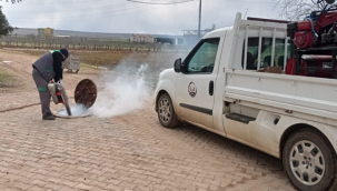 Hilvan'da Larva ile Mücadele