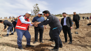 Şanlıurfa'da GARD Ormanı İçin Fidanlar Dikildi