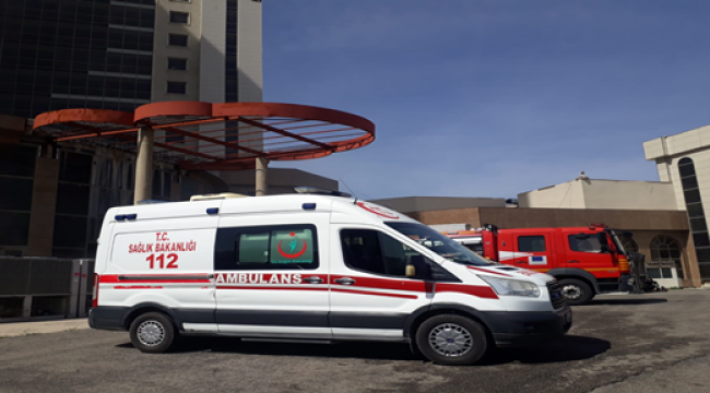 Şanlıurfa'da otelde yangın: 1 Ölü