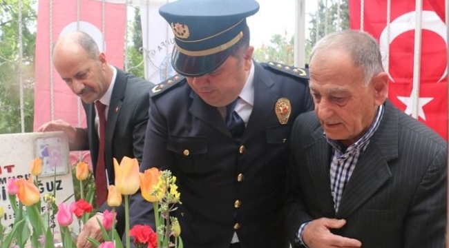 Şanlıurfa’da polis teşkilatının 177. yıl dönümünde şehitlikler ziyaret edildi