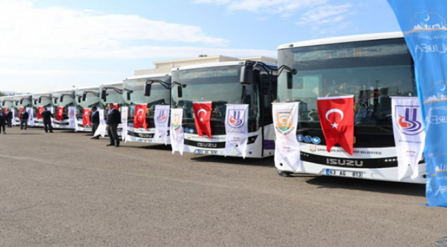 Şanlıurfa’da Toplu Taşıma Bayram Boyunca Ücretsiz