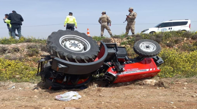 Şanlıurfa'da traktör devrildi, Baba öldü, oğlu yaralandı