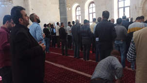 Şanlıurfa'daki camilerde yağmur duası okundu