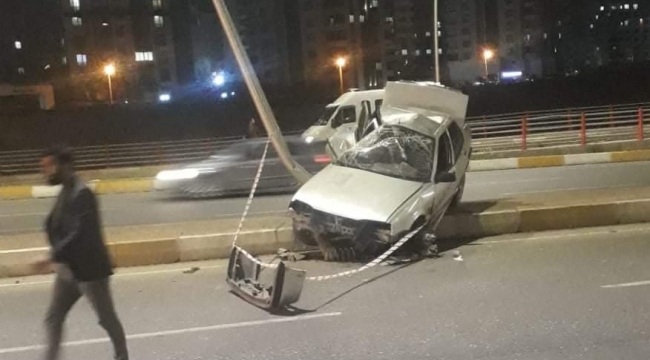 Urfa"da trafik kazası, 2 yaralı